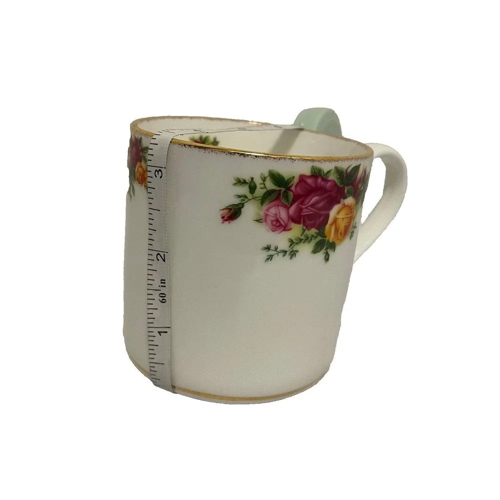 Royal Albert Old Country Roses Teacup White Floral coffee cup‎